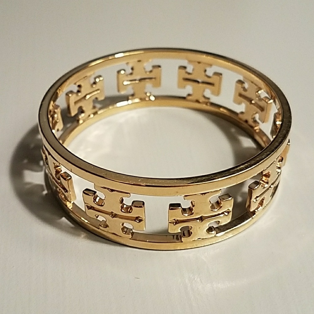 Tory Burch Logo Bangle Bracelet